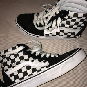 checkered vans
